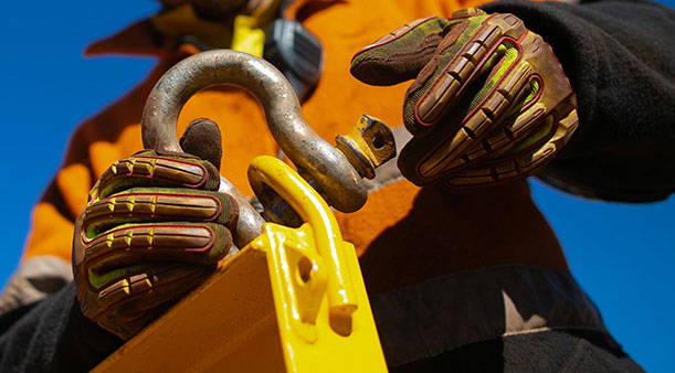 Que luvas de trabalho você usa?